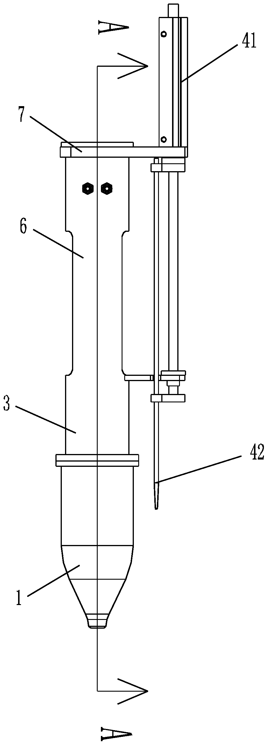 Self-priming soup dispenser