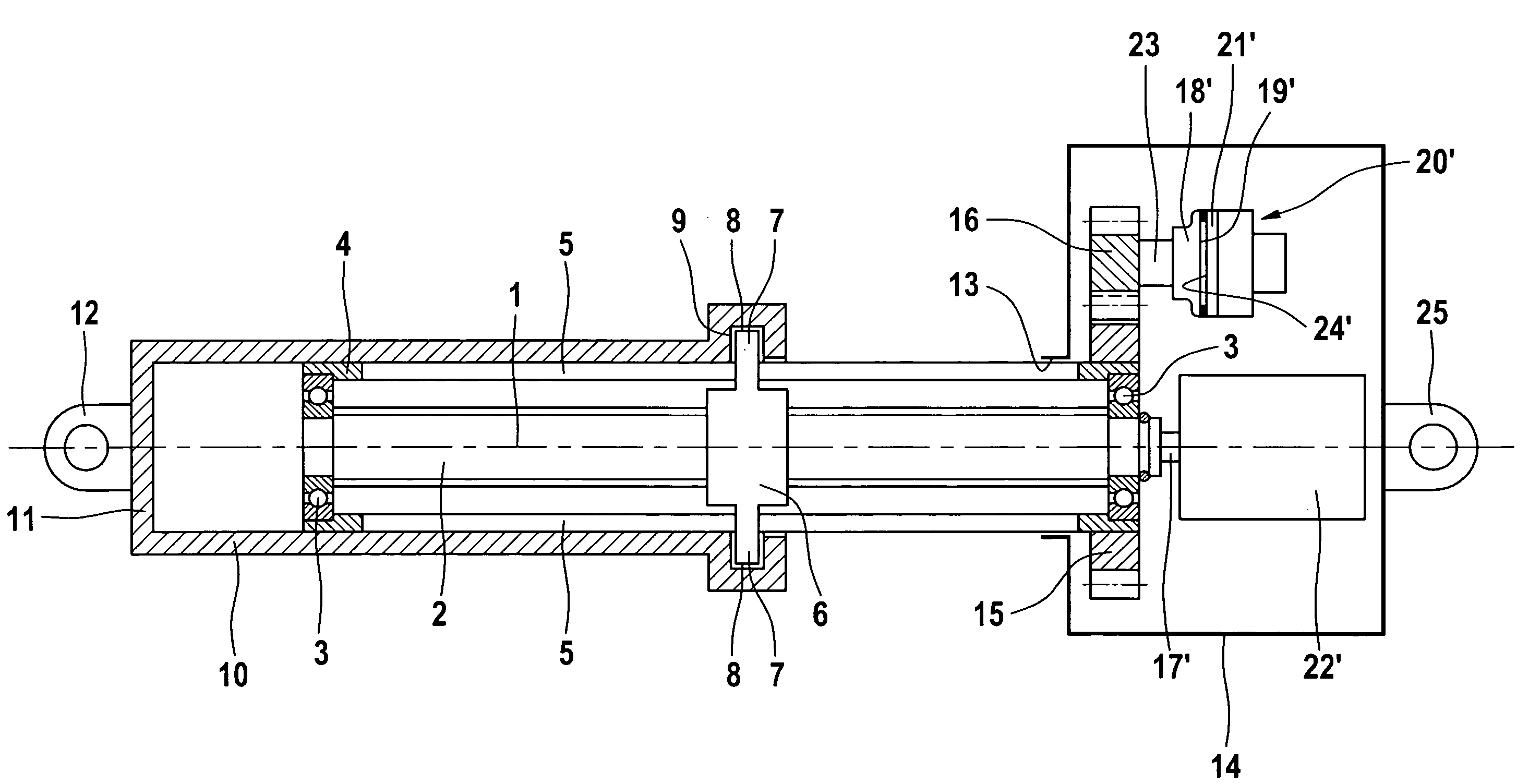 Spindle drive for a movable component, the spindle drive being drivable by a drive