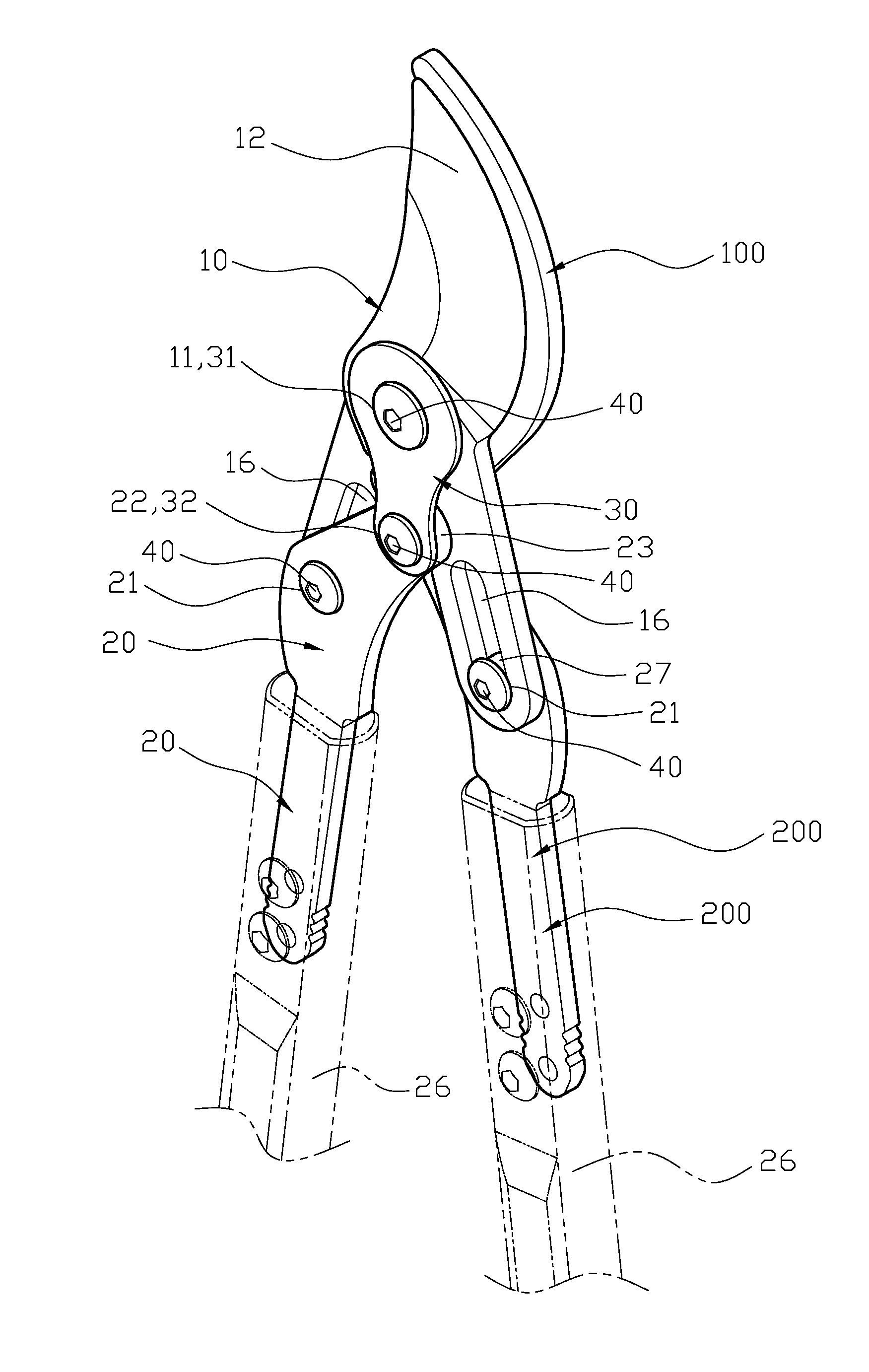 Garden shears