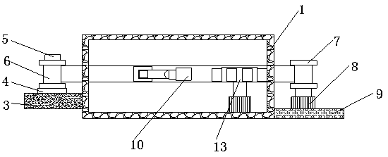 A kind of silk thread automatic cleaning device