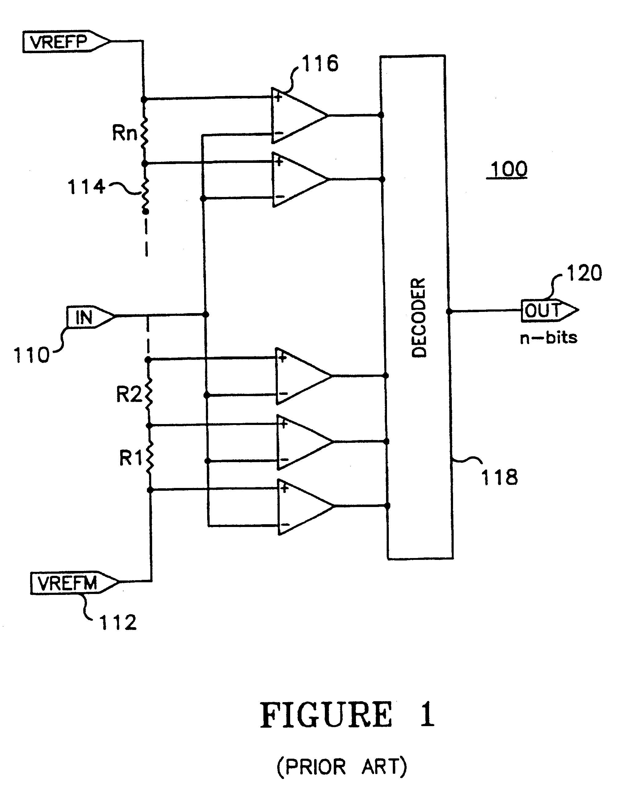 High-speed, low power, medium resolution analog-to-digital converter and method of stabilization