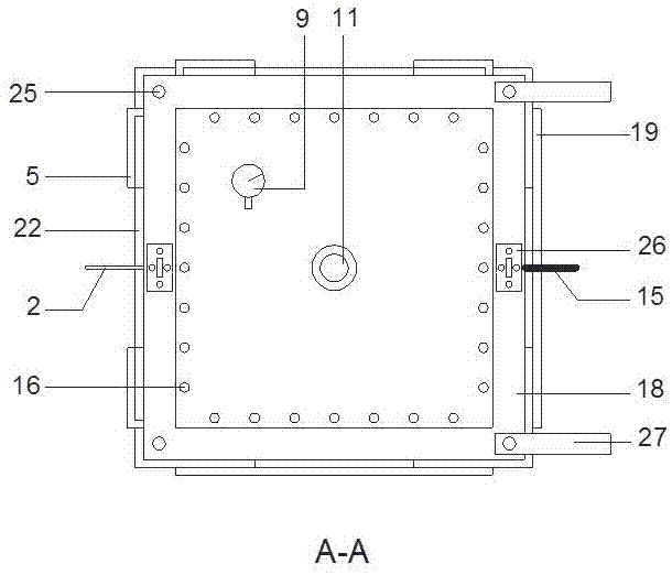 Device and method of simulating complicated pile-loading action on soil surface