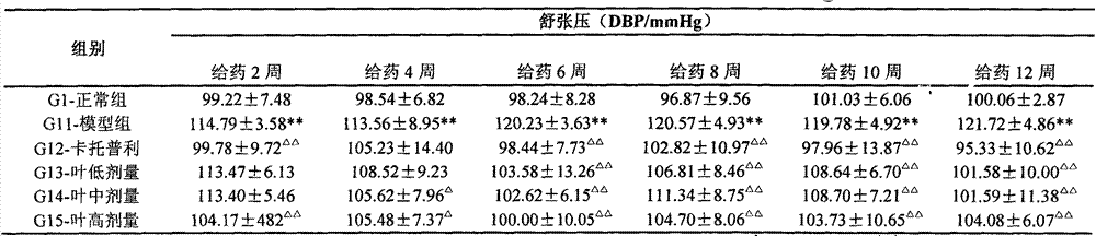 Dendrobium officinale leaf extract with blood pressure reducing effect and application of dendrobium officinale leaf extract