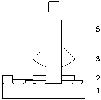 Asphalt mixture rut test piece vibration wheel rolling forming instrument and use method thereof