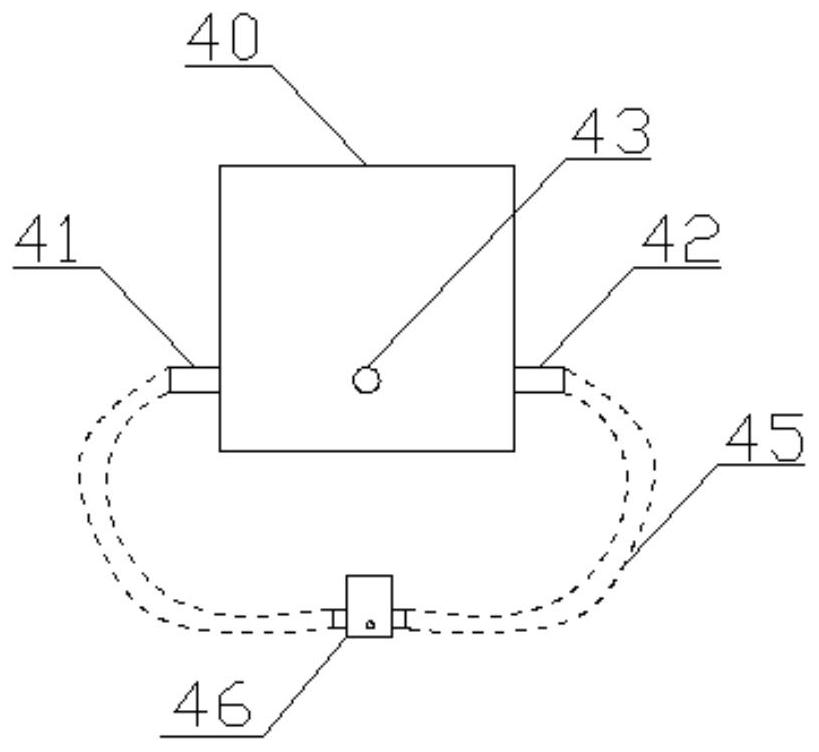 Observation method of microscopic flotation bubble and particle mineralization process under flow environment