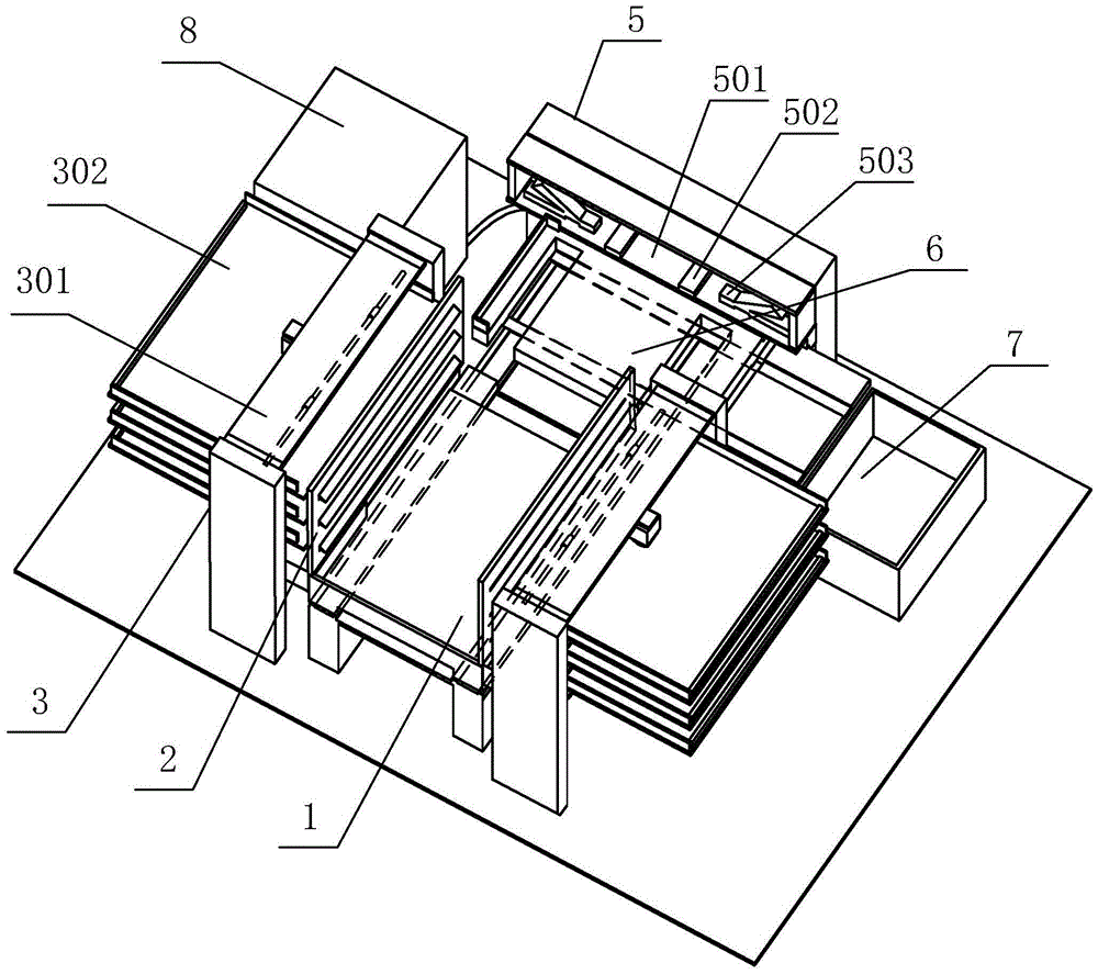 Test paper automatic assembly and binding device