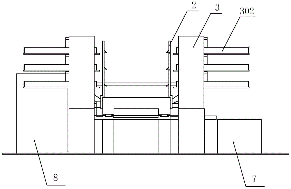 Test paper automatic assembly and binding device