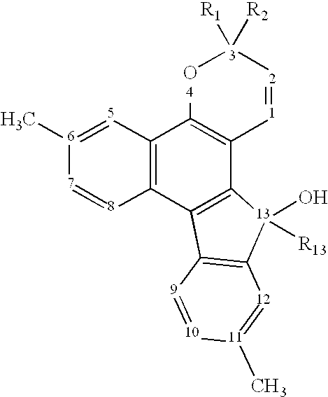 Photochromic naphthopyran compounds: compositions and articles containing those naphthopyran compounds