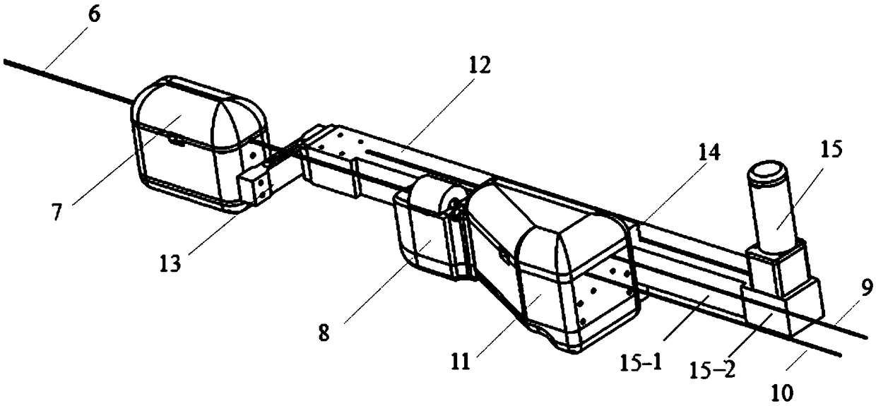 Mechanical robot system for precise interventional operation of microfine filaments and tubes