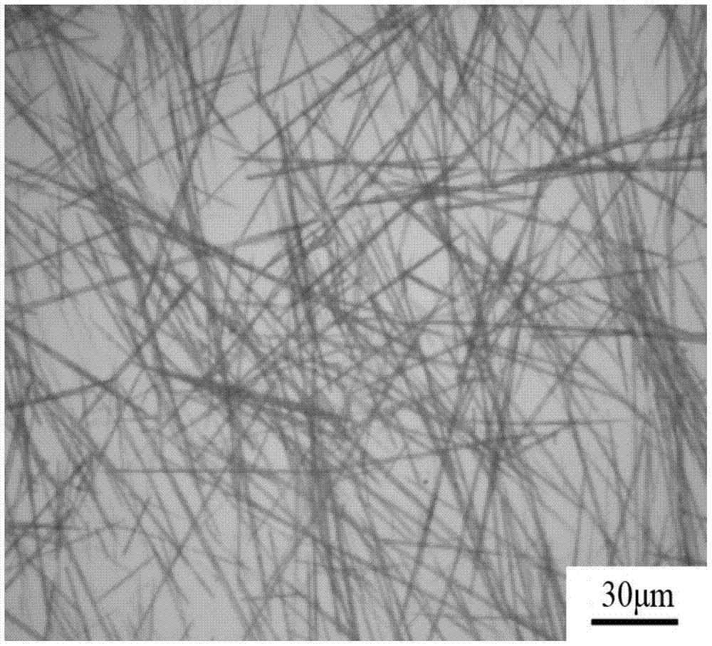 Method for preparing gypsum whisker