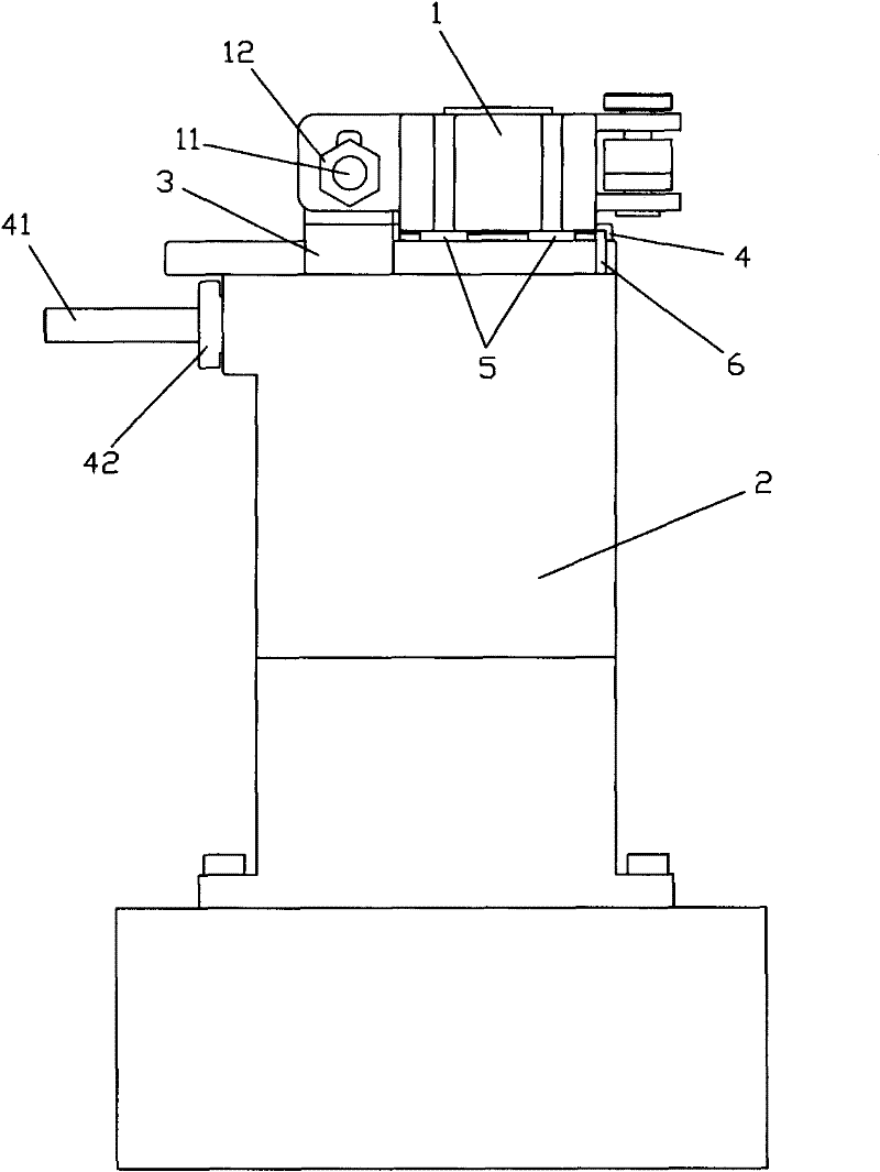 Clamp for instrumented indentation testing