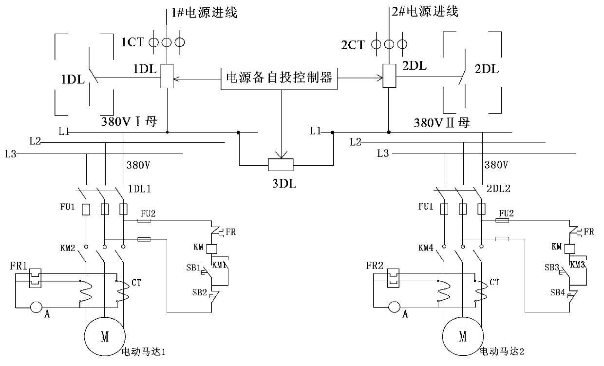 Locking method for preventing motor from being switched into short-circuit fault