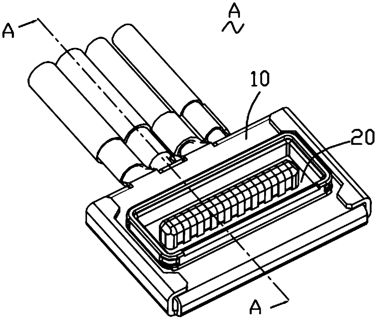 Board-to-board type radio frequency plug