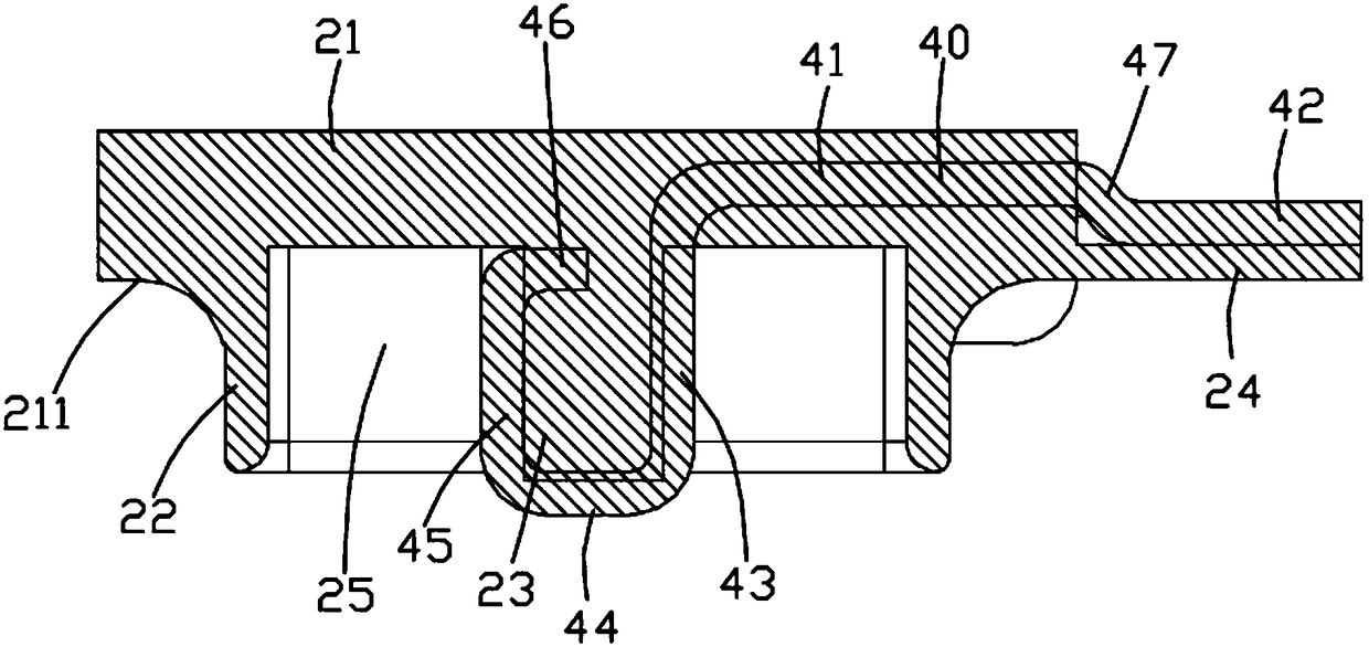 Board-to-board type radio frequency plug