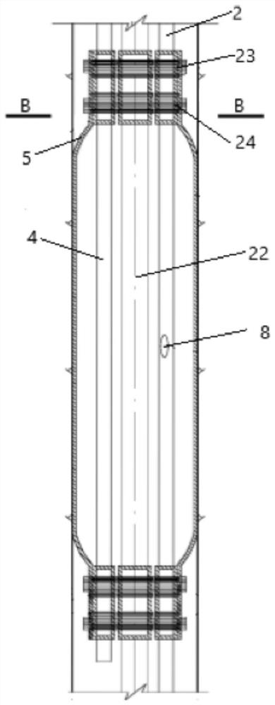 Deepwater ground anchor grouting method