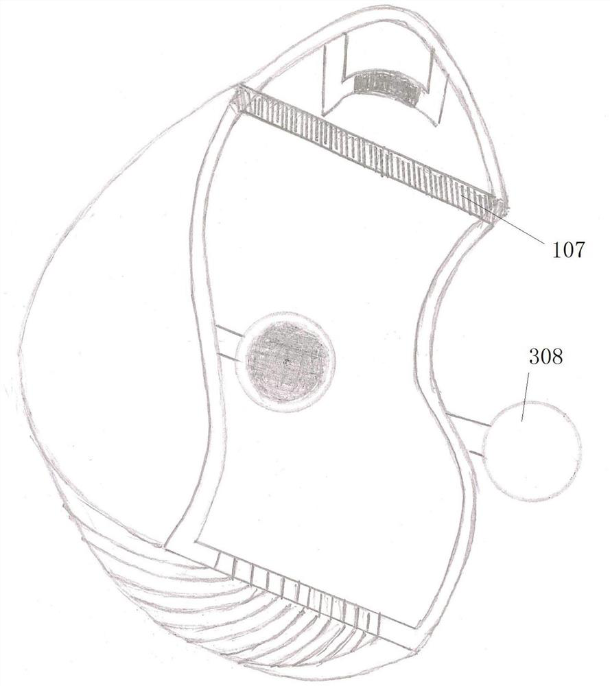 A one-way anti-epidemic reinforced mask that can be worn 24 hours a day