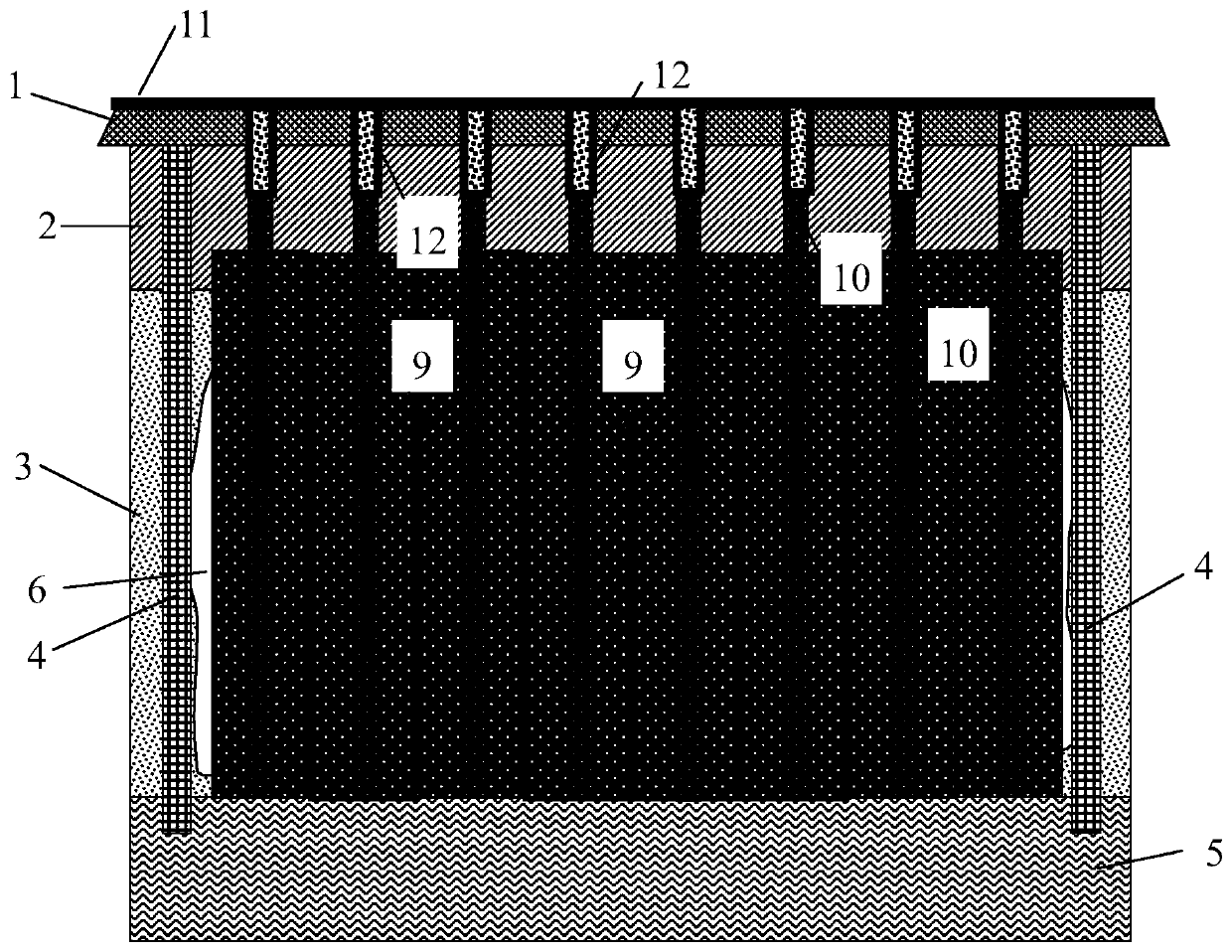 A construction method for in-situ injection of environmentally friendly chemicals to remediate polluted sites