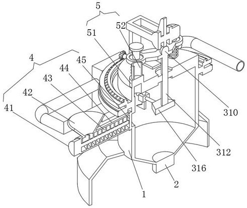 Steaming and frying device for producing prefabricated vegetables