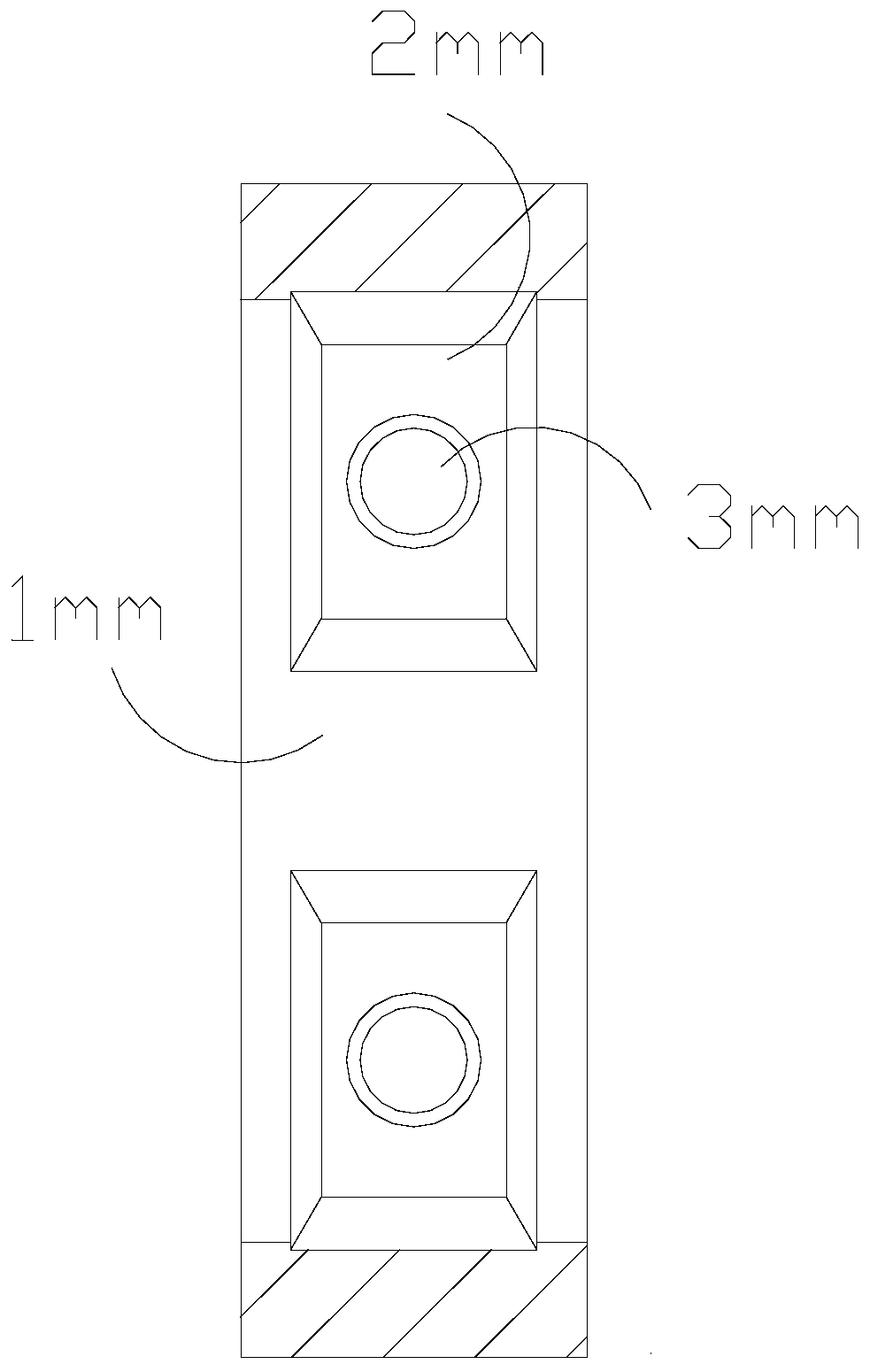 Anti-external force impact swing connection LED lamp panel applied to cinema