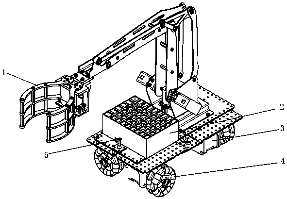 Intelligent cartridge case clearing robot for indoor shooting range