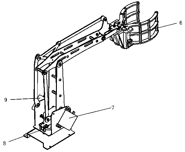 Intelligent cartridge case clearing robot for indoor shooting range