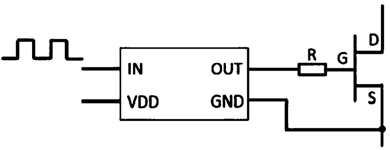 Driving circuit of field effect transistor, driving system thereof and air conditioner