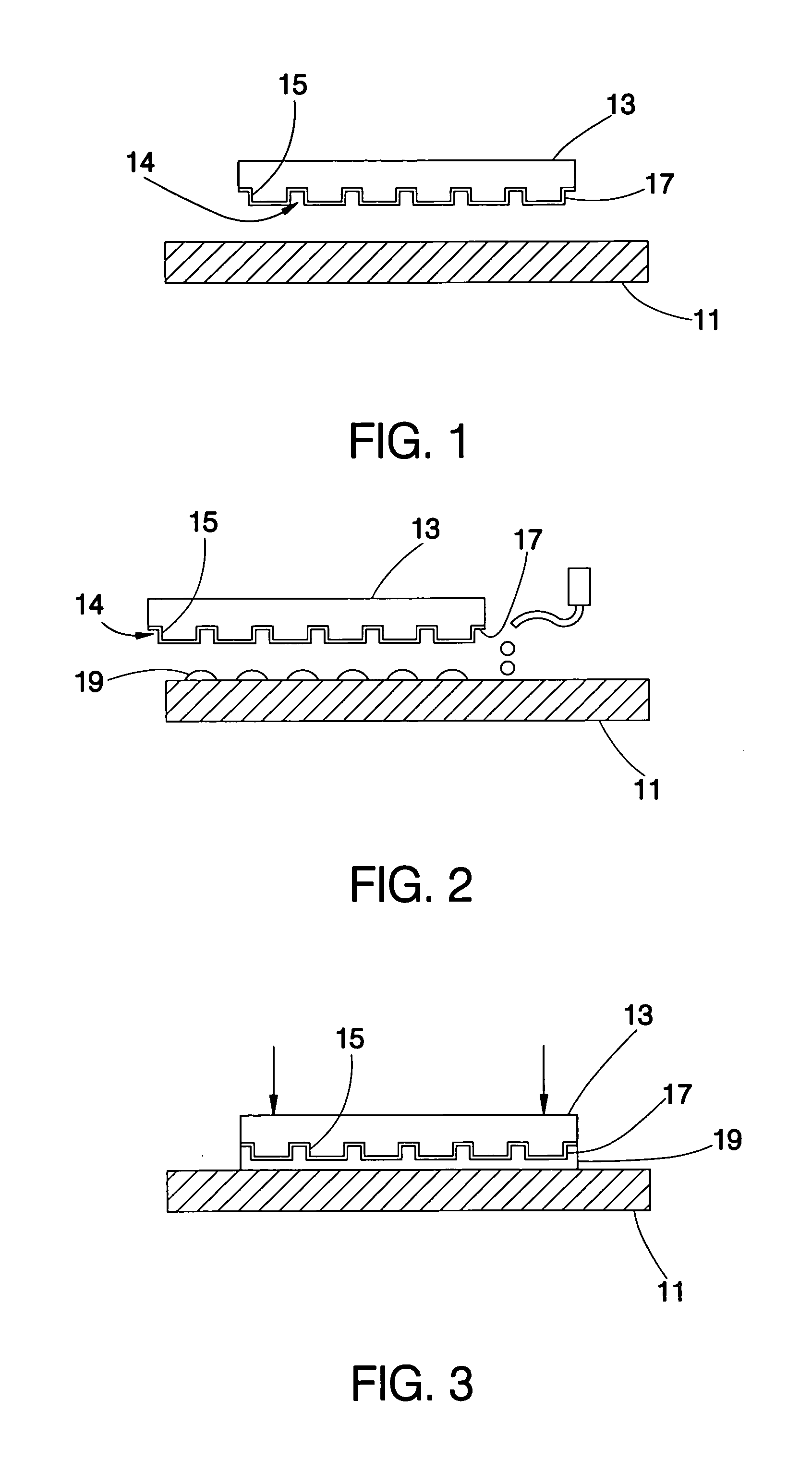 Nanoimprint lithograph for fabricating nanoadhesive