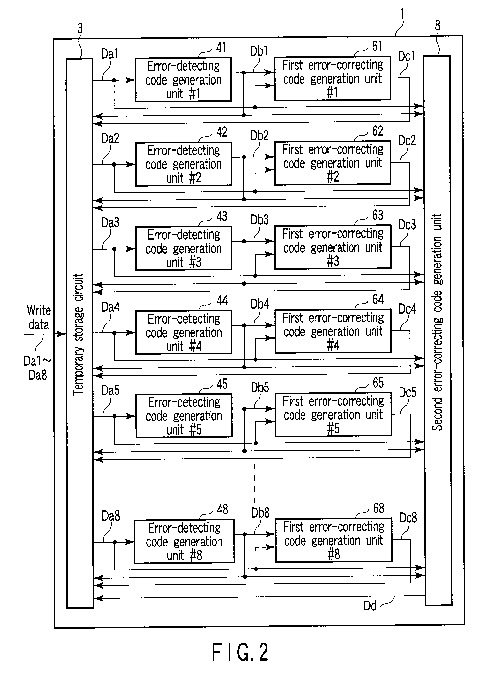 Semiconductor memory device and method of controlling the same