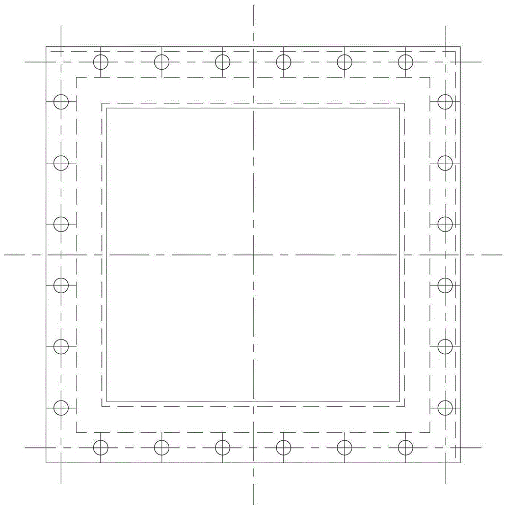 A kind of metal foil high temperature sealing method