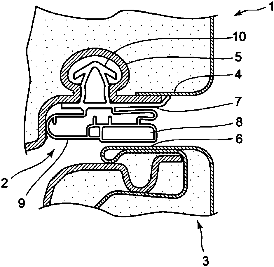 Refrigerator door seal