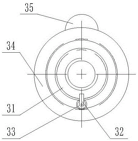 Check bolt structure of tire