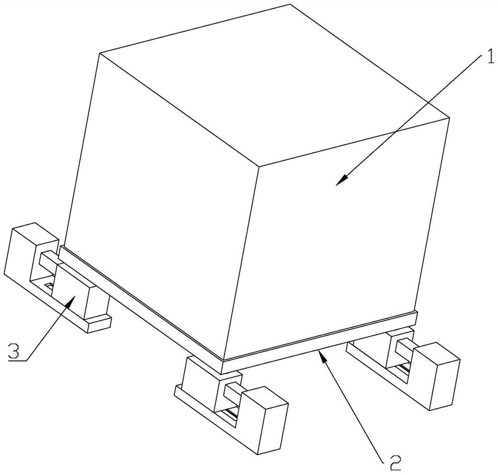 Supporting device for transformer of new energy automobile