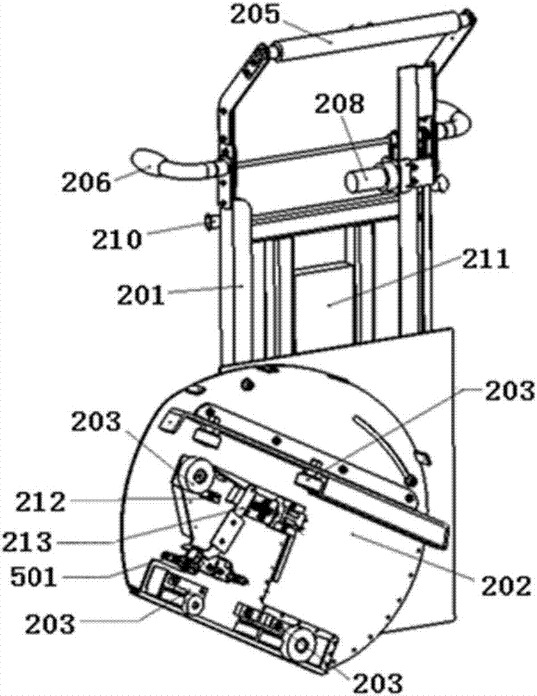 Intelligent corridor moving unit and device and system using same