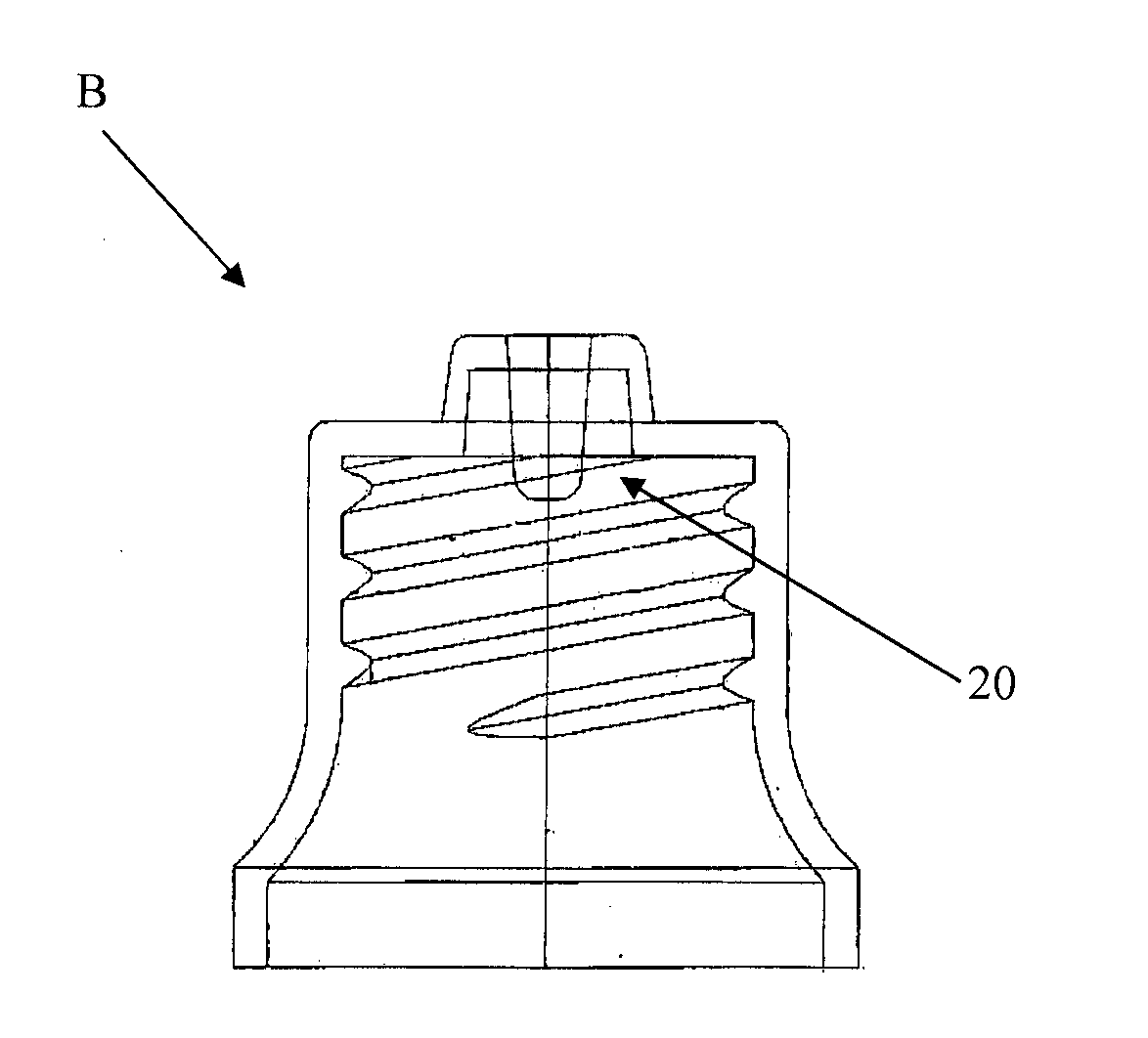 Closure cap for bottle container