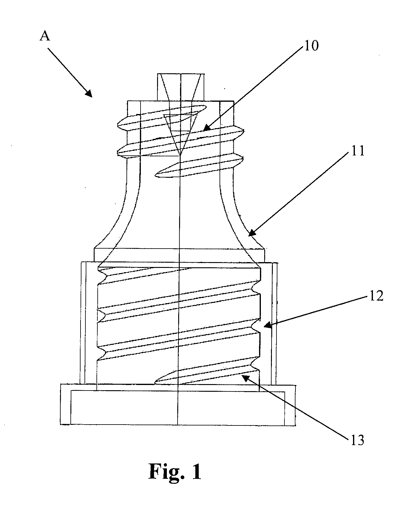 Closure cap for bottle container