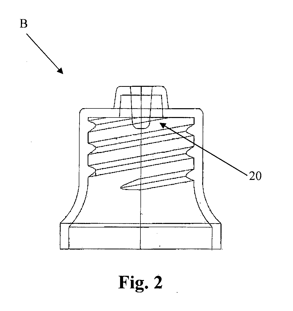 Closure cap for bottle container