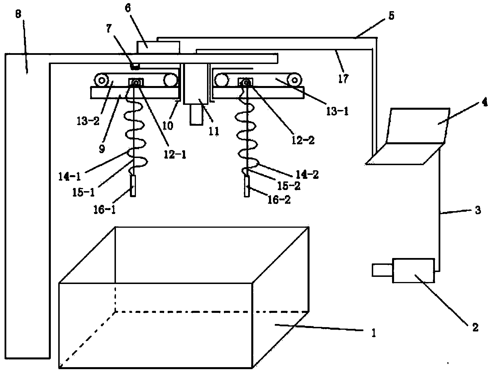 Fish behavior and nerve observation and research device and method