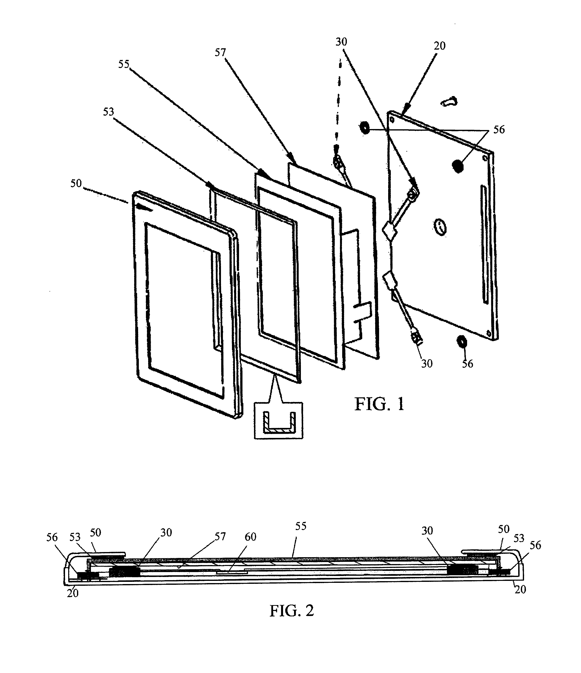 Hybrid force sensitive touch devices