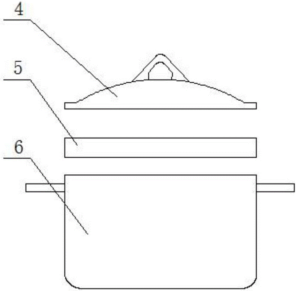 Novel cheese pot assembly