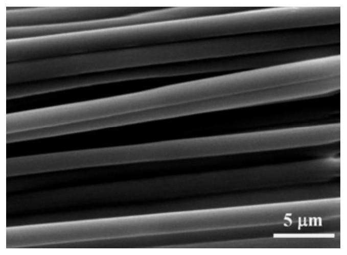 Functionalized oriented fibers for tissue-engineered vascular scaffold construction and preparation method thereof