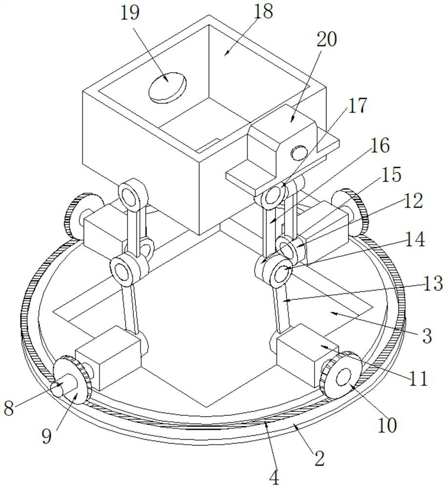 Supporting advertising table for advertising board and capable of stabilizing supporting legs of advertising board