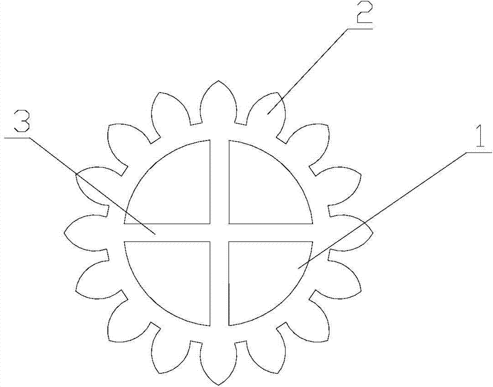 Mechanical gear wheel