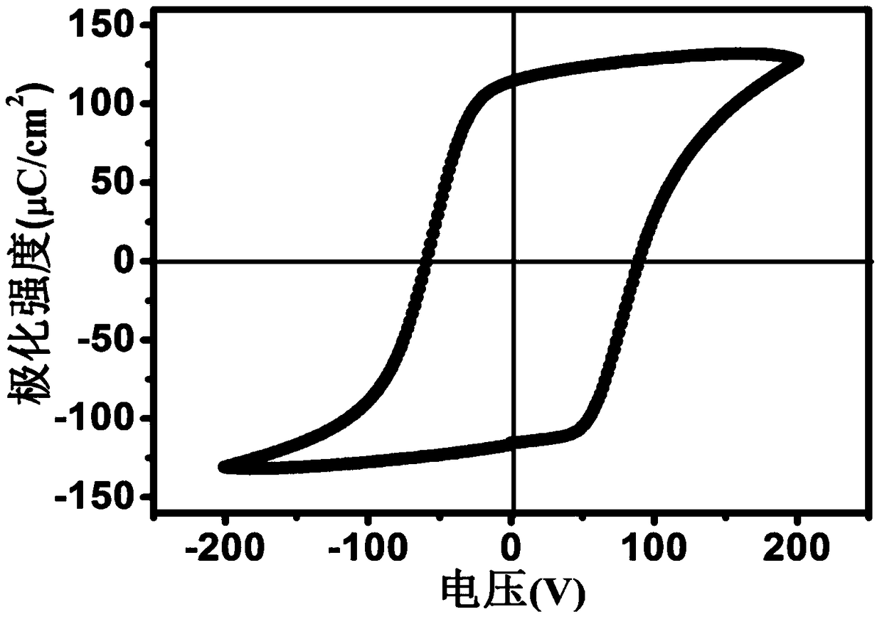 A kind of high polarization strength bismuth ferrite thick film material system and medium and low temperature preparation method