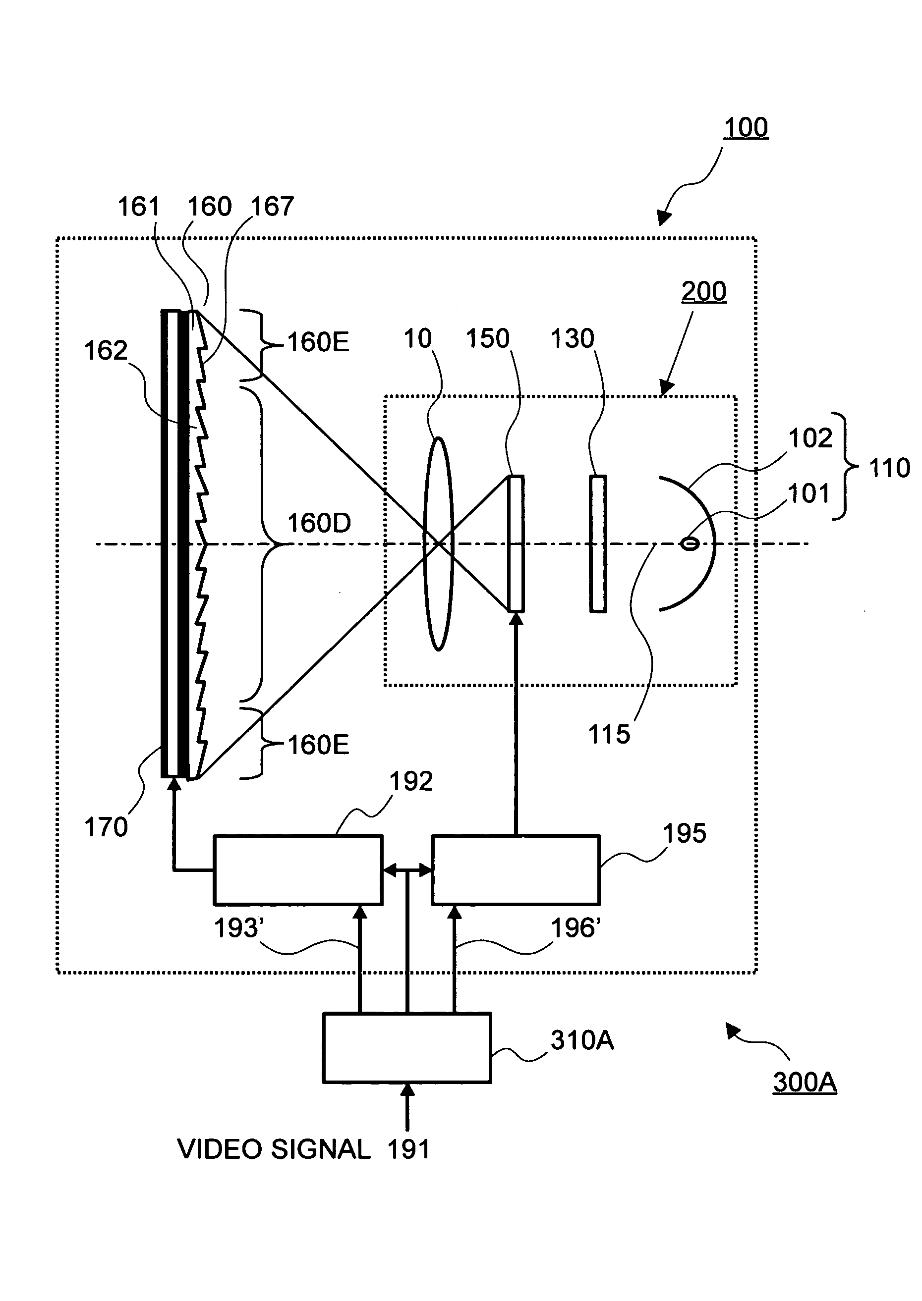 Imaging displaying apparatus and 3-D image displaying apparatus applying the same therein