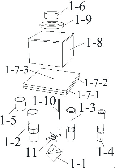 Roof fire collapse early warning device based on temperature field and positioning and using method