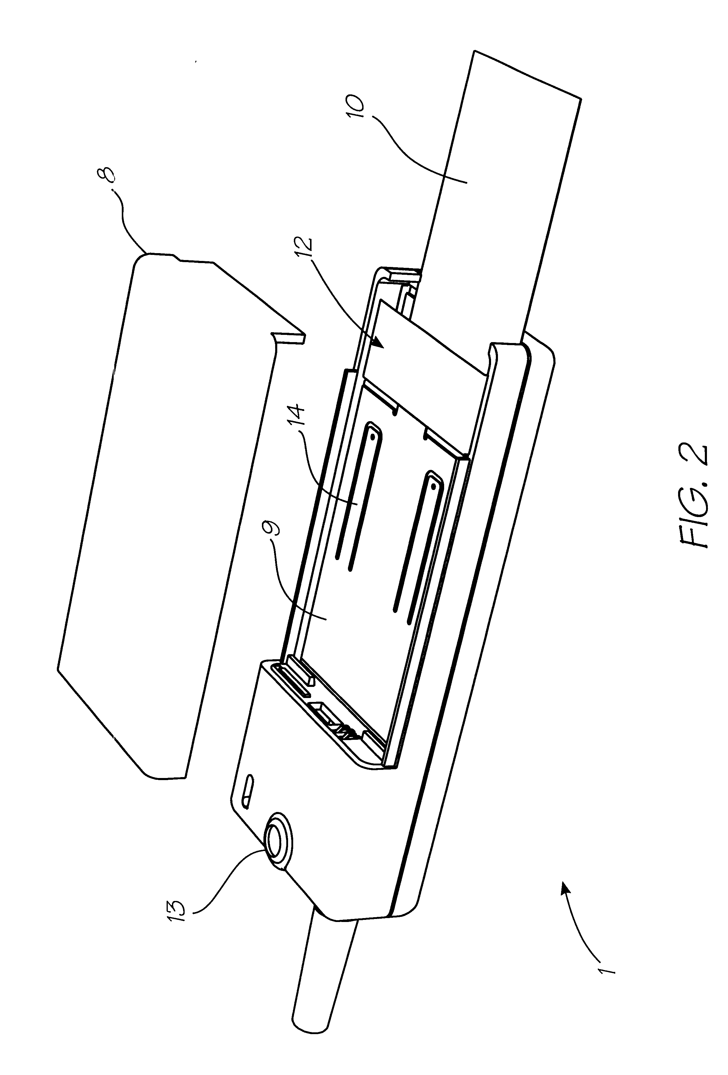 Mobile phone with interactive printer