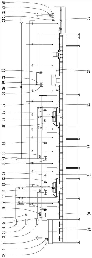 Method for realizing and maintaining sterile environment of sterile filling isolation bin