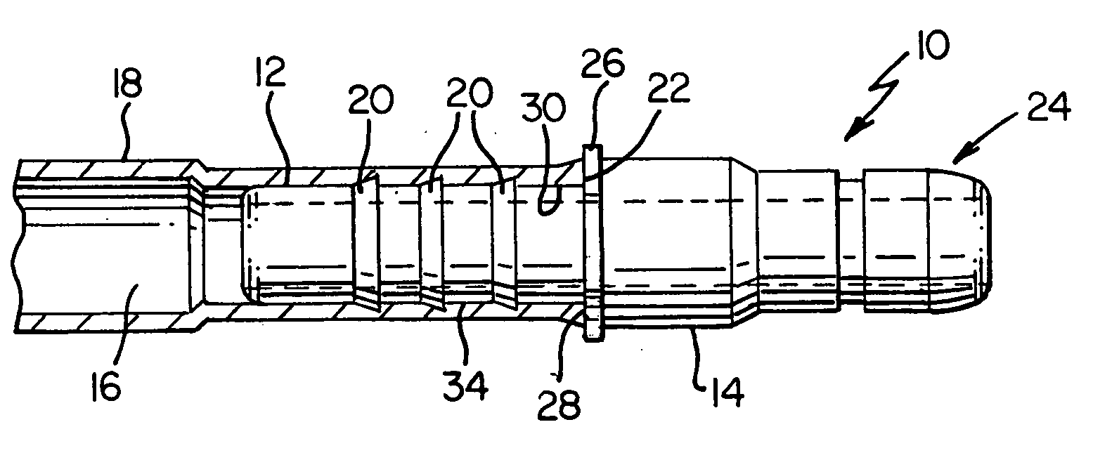 Brazeless connector for fluid transfer assemblies