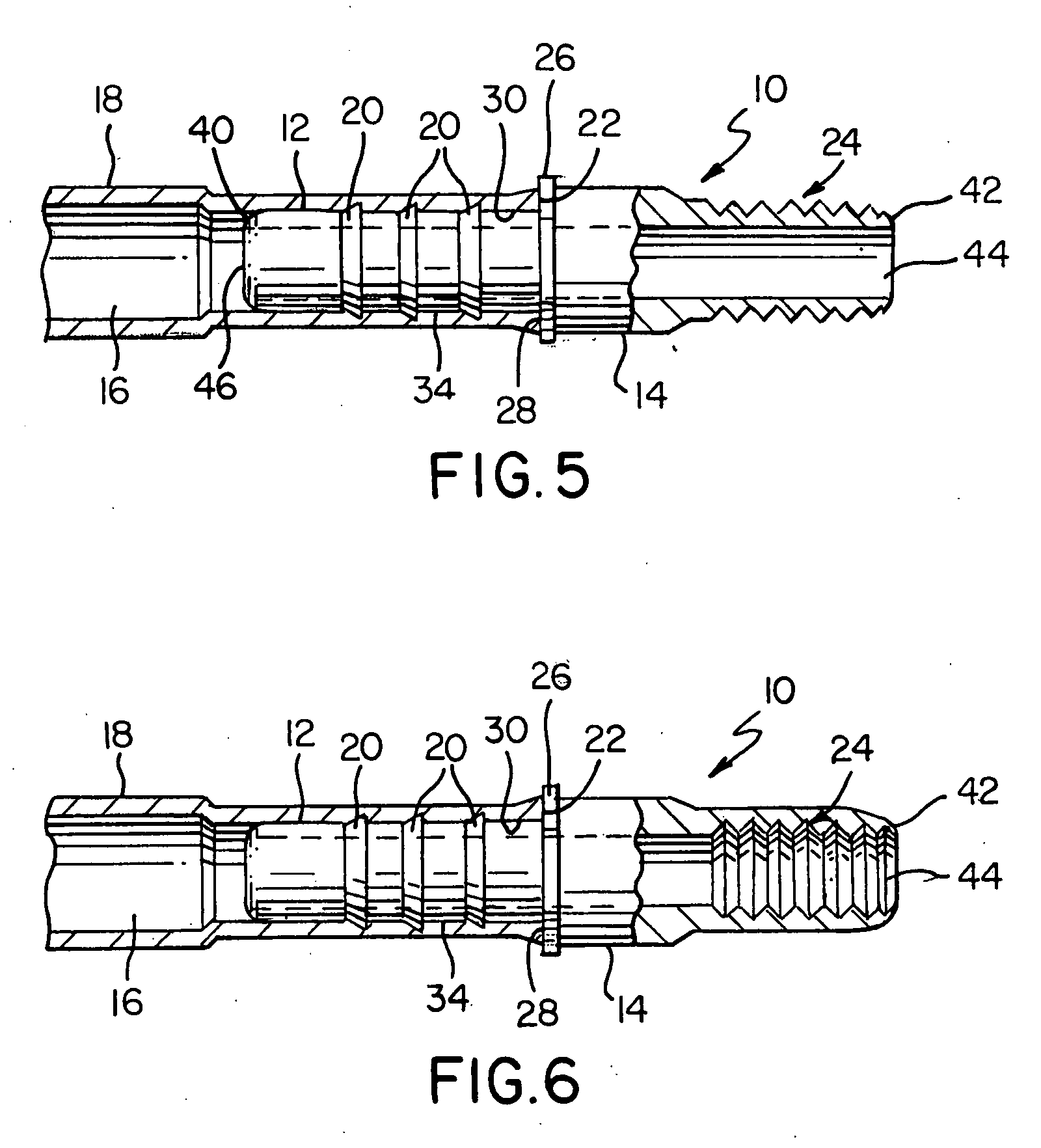 Brazeless connector for fluid transfer assemblies