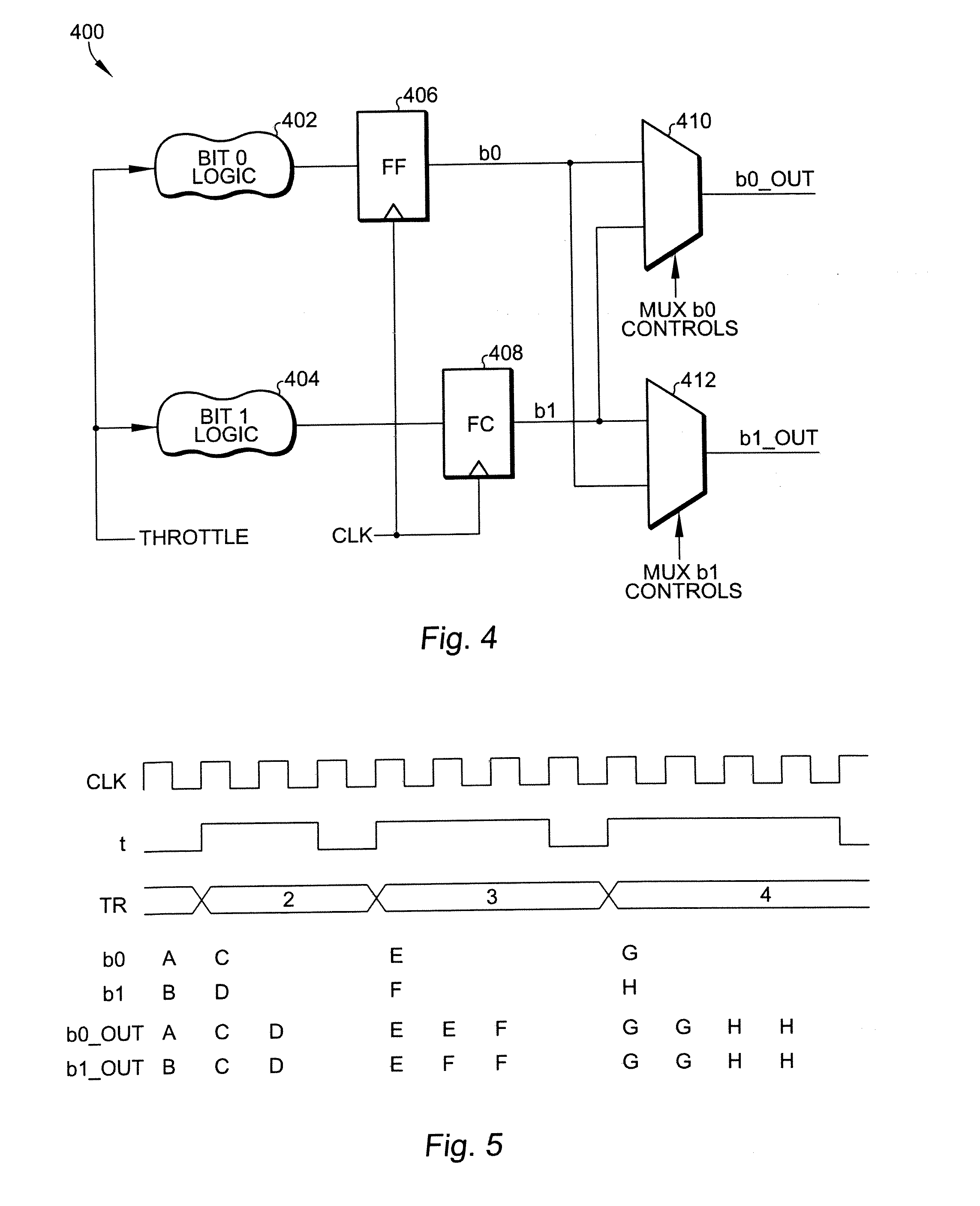 Data throttling circuit and method for a spacewire application